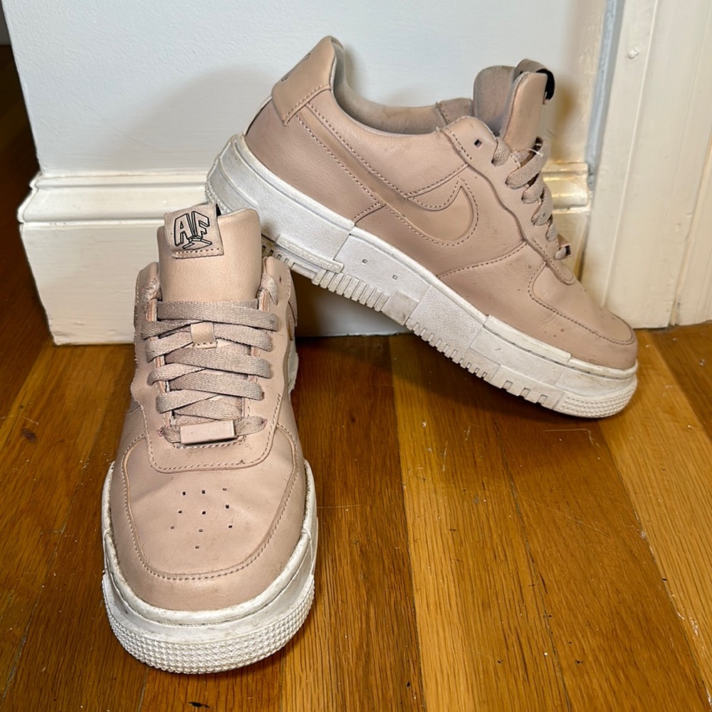 Nike Air Force Ones Pink Size 7.5